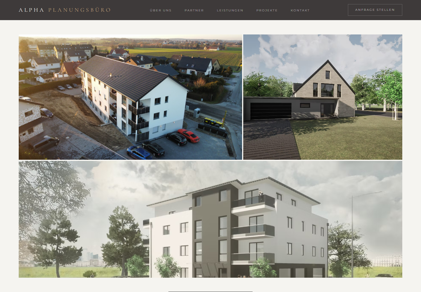 Ausgewählte Architekturprojekte von Alpha Planungsbüro